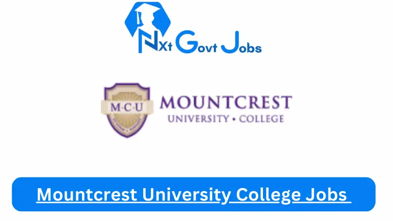 Mountcrest University College Jobs