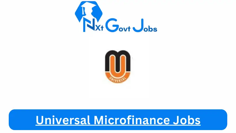 Universal Microfinance Jobs