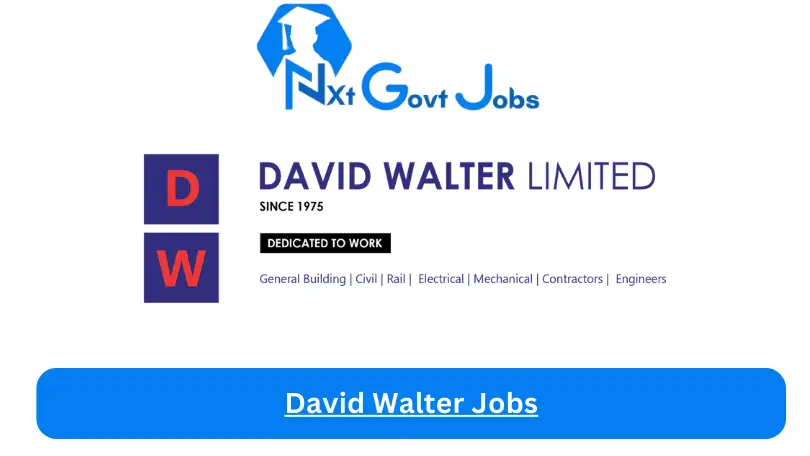 David Walter Jobs 2024 - Nxt Ghana Jobs