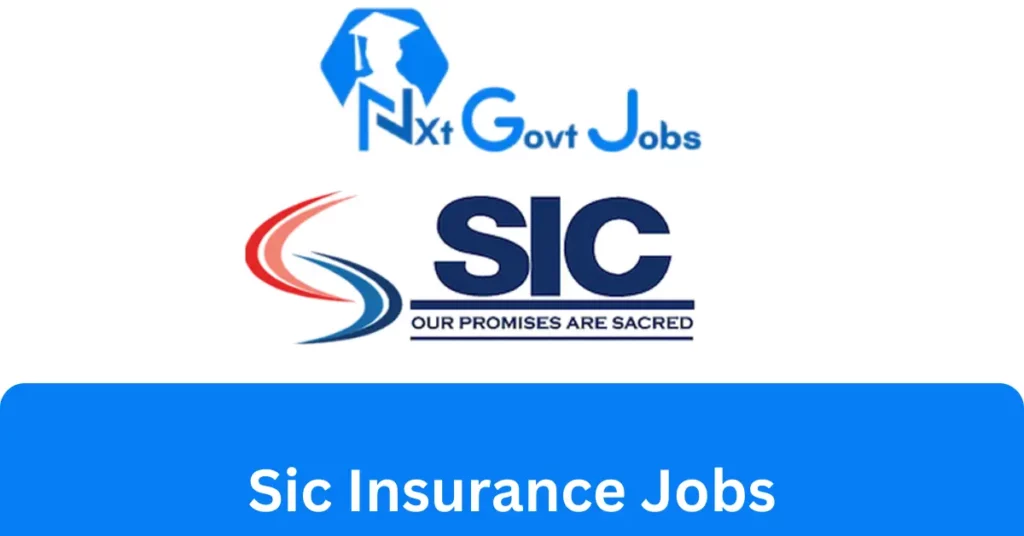Sic Insurance Jobs