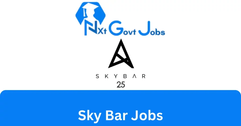 Sky Bar Jobs