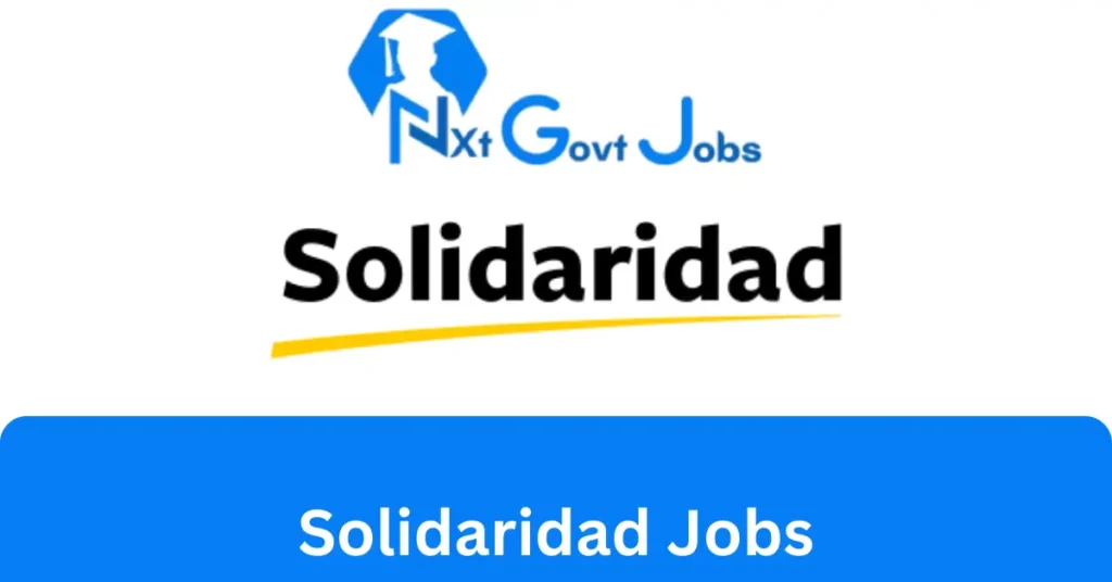 Solidaridad Jobs