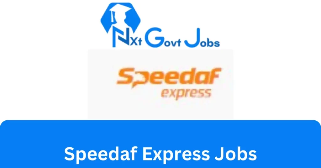 Speedaf Express Jobs