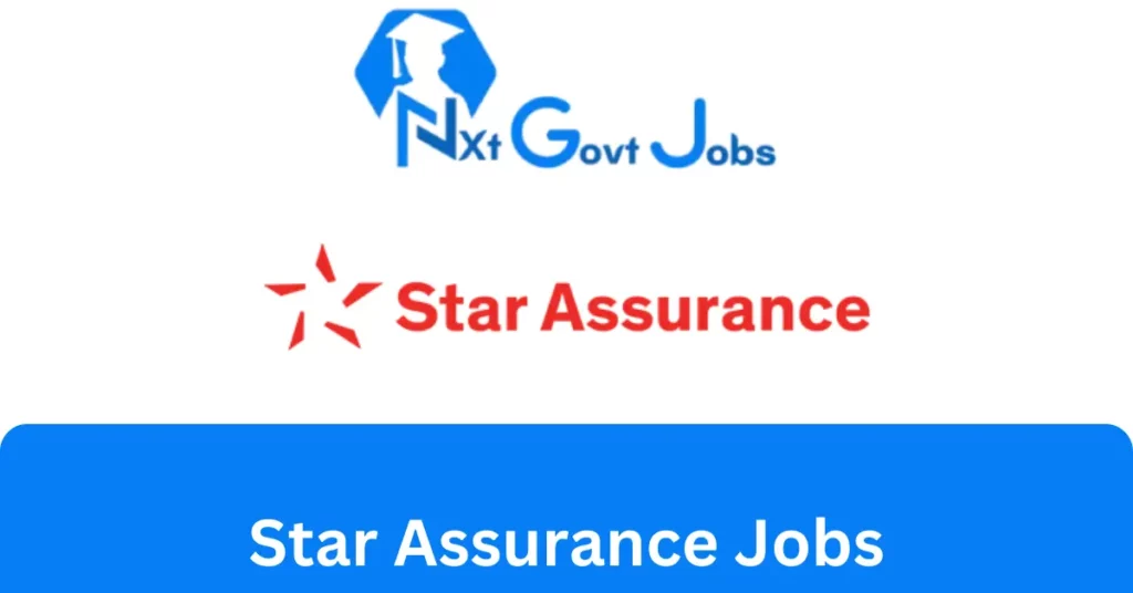 Star Assurance Jobs